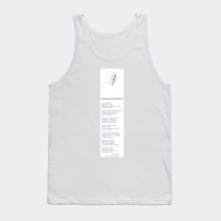 Awakening Divine Self Worth, sketch of Jesus Tank Top